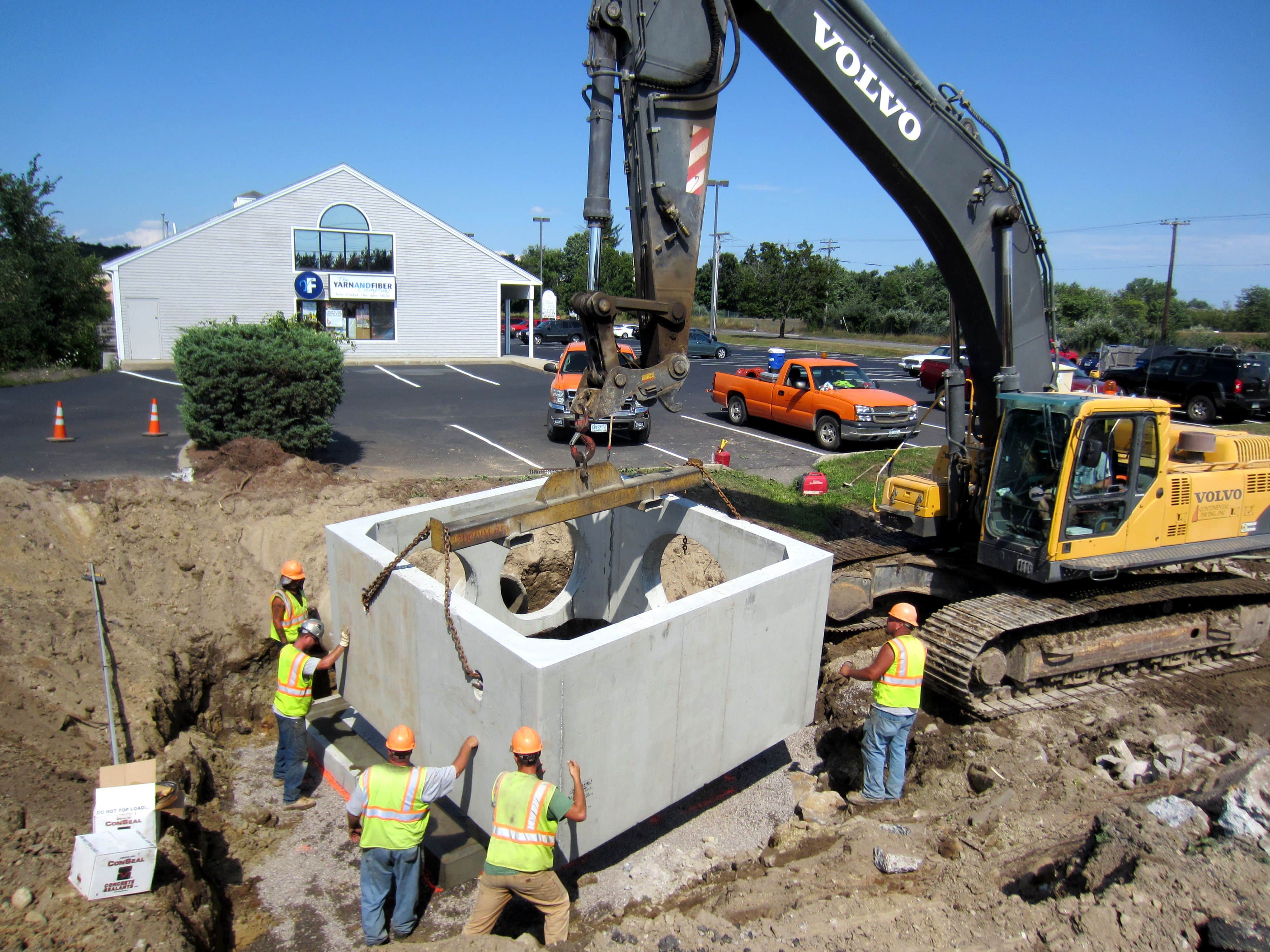 Utilities Construction Along Rt 28