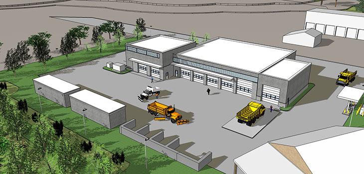 public works facility hoyle tanner deerfield public works