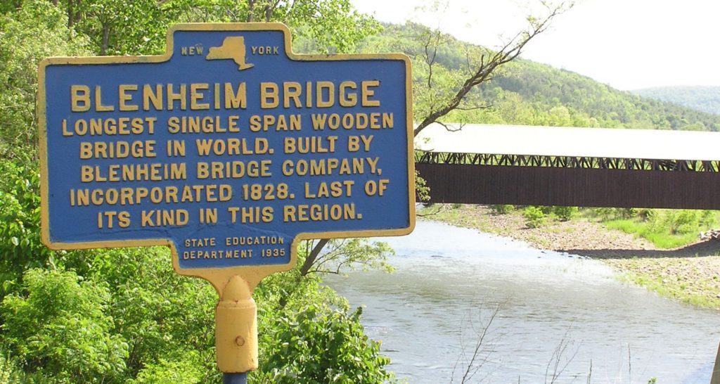 AwardWinning Historic Landmark The Old Blenheim Covered Bridge