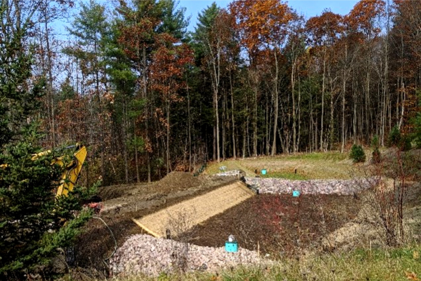 Stormwater Detention Pond Construction