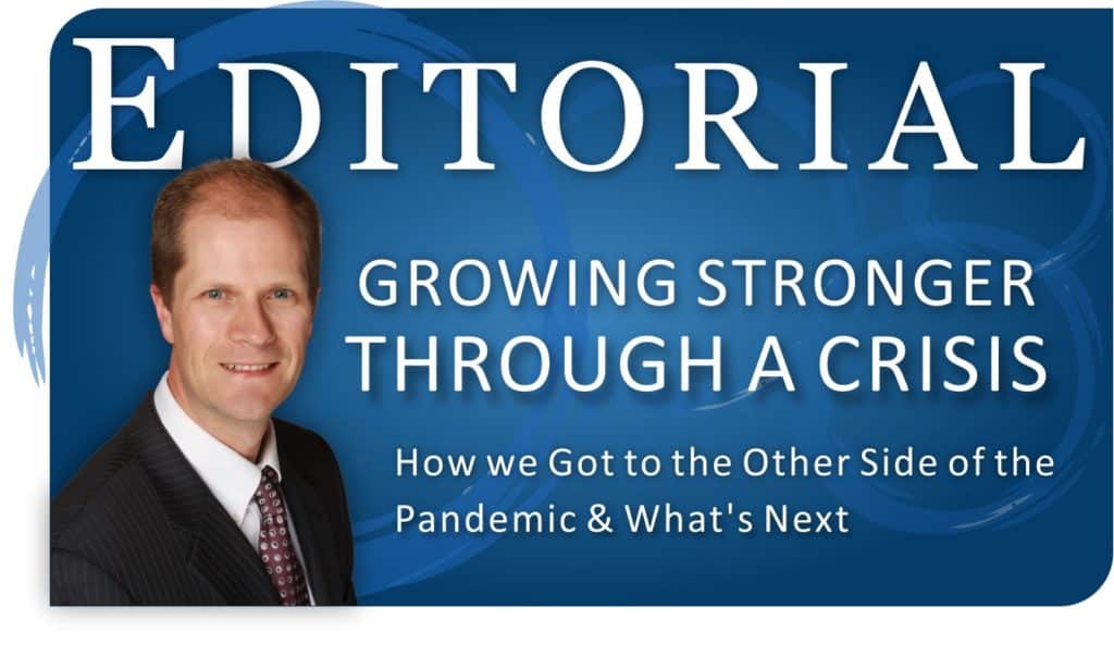 Matt Low editorial graphic with title name