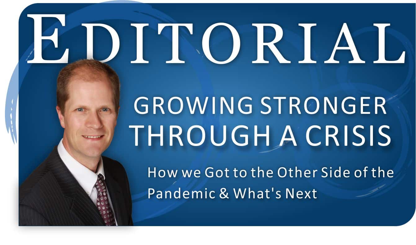 Matt Low editorial graphic with title name