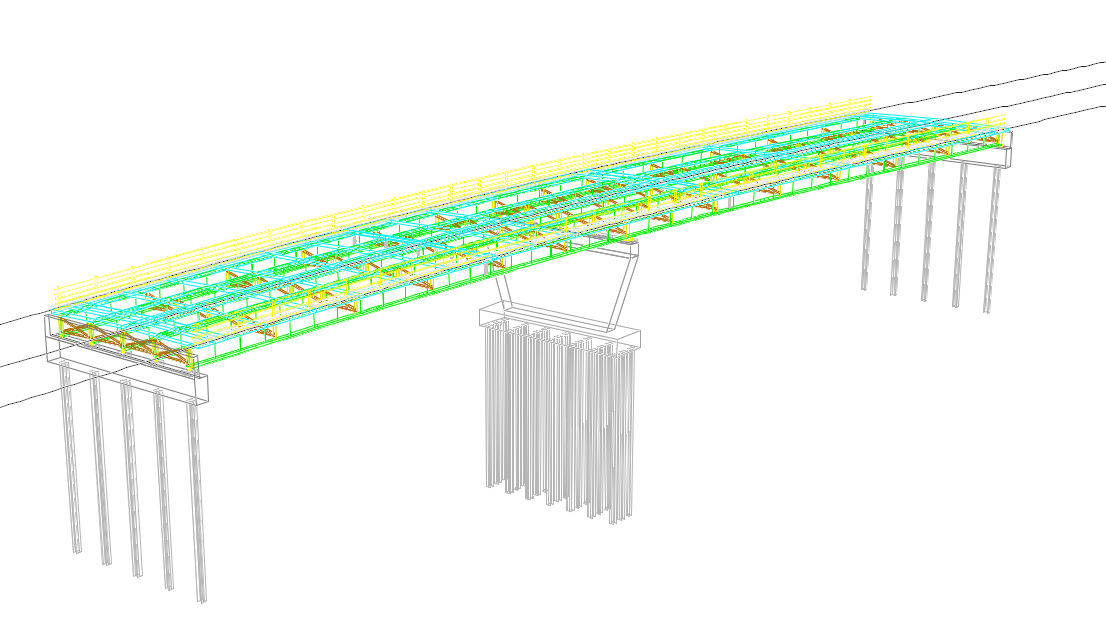 3D image model of bridge