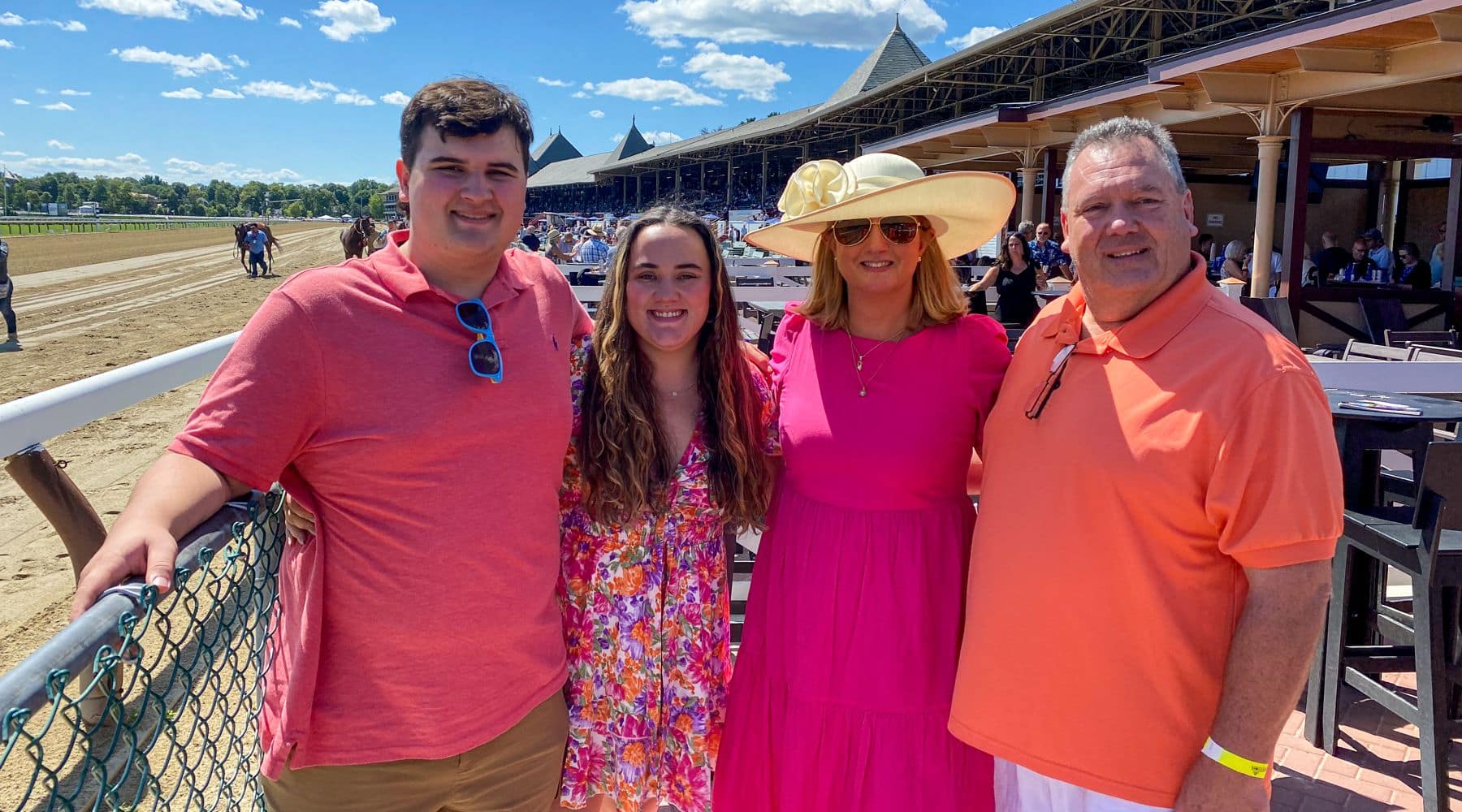 Caroline Corwin is the employee spotlight today, featured with a family photo